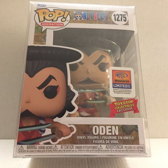 NEW 2023 Wondercon One Piece Oden Funko Pop Figure #1275 - Picture 2 of 7